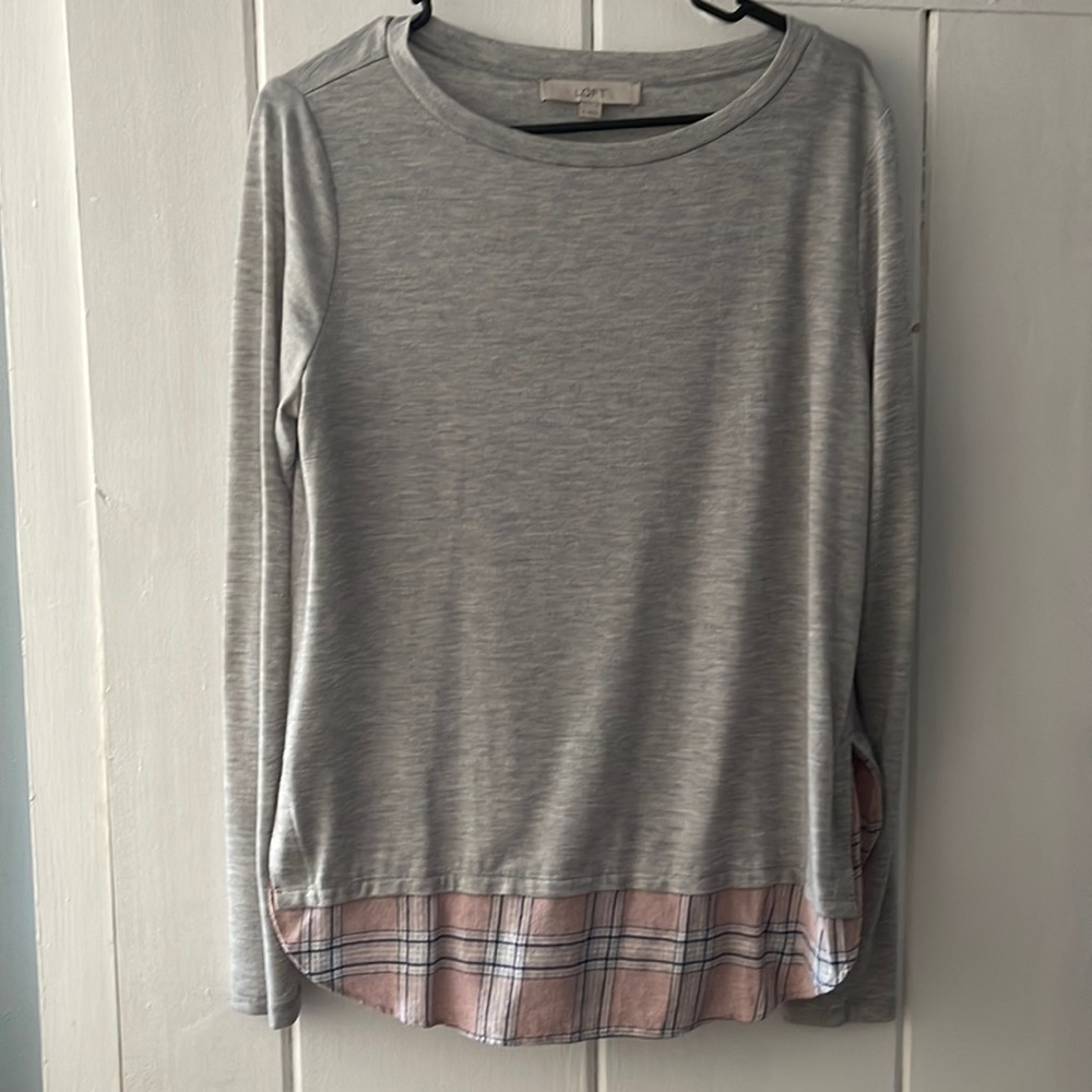 Long sleeve loft t shirt